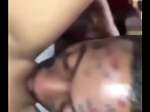 Ebony gets pussy stolen by Boonk Gang
