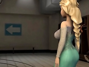 Elsa Frozen got job in top secret biotech lab - part 1