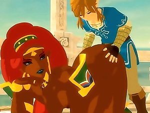 Link and Urbosa Make an issue of erotic short